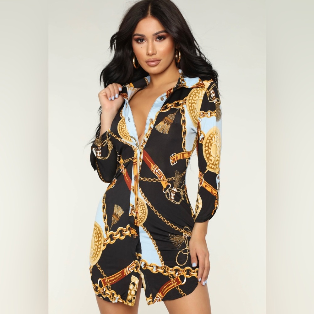 Fashion Nova Vilma Mini Dress XS